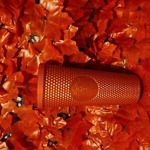 Orange Starbucks Cup